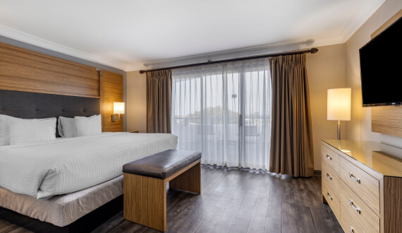 Hotel room interior